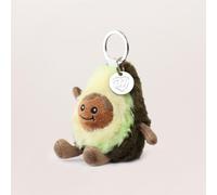 Warmies Avocado Keyring, 16cm French Lavender Scented Soft Toy Keychain, Plush Accessory for Keys or Bags
