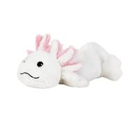 Warmies Axolotl Plush Mini Size, Fully Microwavable and Weighted Cuddly Heat Pad for Anxiety, Chill in The Freezer or Heat in Microwave, Heat Pad