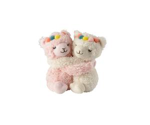 Warmies Beddy Bear Heat Cuddly Toy Cuddle Friends Llamas Grain Pillow Warmth