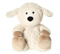 Warmies Beddy Bears Sheep Locke with Sherpa Herbal Scent Beige