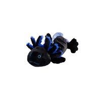 Warmies Black Axolotl Plush Heating pad, Large Size, Fully Microwave Safe and Weighted Cuddly Heating pad for Anxiety, Cool in the Freezer or Heat in the Microwave, Soft Heat Cushion