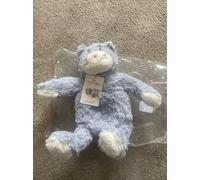 Warmies Blue Cat Weighted Microwaveable Soft Warming Lavender New With Tags