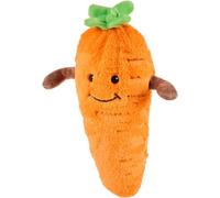 Warmies Carrot Plush Heating pad, Large Size, Fully Microwave Safe and Weighted Cuddly Heating pad for Anxiety, Cool in the Freezer or Heat in the Microwave, Soft Heat Cushion