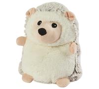 Warmies Plush Beige Hedgehog Microwavable Weighted Teddy with French Lavender Scent, Hot or Cold for Cool Relaxation and Warm Relief
