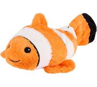 warmies Clown Fish Plush Heating pad, Large Size, Fully Microwave Safe and Weighted Cuddly Heating padfor Anxiety, Cool in the Freezer or Heat in the Microwave, Soft Heat Cushion