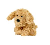 Warmies Cockapoo Plush Mini Size, Fully Microwavable and Weighted Cuddly Toy for Anxiety, Chill in The Freezer or Heat in Microwave, Soft Toy Heat Pad