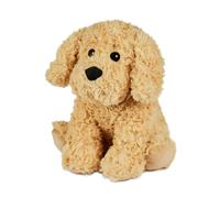 Warmies Cockerpoo Junior Plush Microwave Heat Pad, hot or Cold Soft Cockapoo Dog Toy with French Lavender Scent, Cuddly Soft Heat Cushion Suitable for Adults and Children
