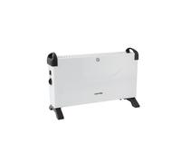Warmies Convection Heater 2000W - WL41007 Portable Freestanding 3 Heat Settings in White Warmies White