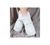 Warmies® Fully Heatable Wellness Boots Scented with French Lavender - Grey Marshmallow,