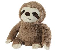 Warmies Plush Brown Sloth Microwavable Weighted Teddy with French Lavender Scent, Hot or Cold for Cool Relaxation and Warm Relief