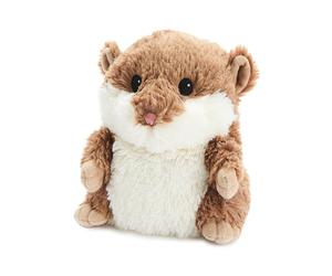 Warmies Cozy Plush Microwaveable Brown Hampster Heatable Toy