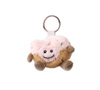 Warmies Donut Keyring, 16cm French Lavender Scented Soft Toy Keychain, Plush Accessory for Keys or Bags