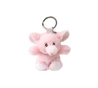 Warmies Elephant Keyring, 16cm French Lavender Scented Soft Toy Keychain, Plush Accessory for Keys or Bags
