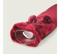 Warmies Extra Long Hot Water Bottle Cranberry