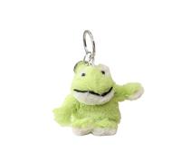 Warmies Frog Keyring, 16cm French Lavender Scented Soft Toy Keychain, Plush Accessory for Keys or Bags
