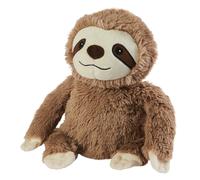 Warmies Plush Brown Sloth Microwavable Weighted Teddy with French Lavender Scent, Hot or Cold for Cool Relaxation and Warm Relief
