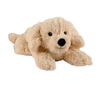 Warmies heat pad/stuffed toy ''Golden Retriever'' removable millet lavender filling 35cm 750g, beige