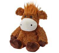 Warmies Highland Cow Plush - Microwavable Soft Toy with Lavender Scent