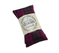 Warmies Hot Pak Lavender Wheat Bag Microwavable Herbal Heat Pack Purple Tartan