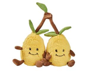 Warmies Hugging Lemons Microwavable Weighted Teddy with French Lavender Scent, Hot or Cold for Cool Relaxation and Warm Relief