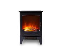 Warmies Jesmond Log Effect Fire Stove Black Warmies Black