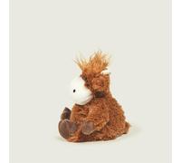 Warmies Microwavable 9 inch Highland Cow, Brown