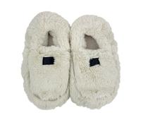 Warmies Ladies Almond Microwavable Slippers Wheat-Filled Lavender Scented Onesize (Uk3-7)