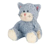 Warmies Microwavable Plush Blue Cat Hot Or Cold Lavender Scented