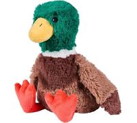 Warmies Mallard Plush Heat Pad, Large Size, Fully Microwave Safe and Weighted Cuddly Heat Pad for Anxiety, Cool in the Freezer or Heat in the Microwave, Soft Heat Cushion