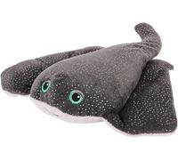 warmies Manta Ray Plush Heat Pad, Large Size, Fully Microwave Safe and Weighted Cuddly Heat Pad for Anxiety, Cool in The Freezer or Heat in The Microwave, Soft Heat Cushion