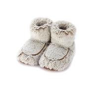 Warmies Marshmallow Beige Boots Fully Microwaveable Warmth Heatable Cozy Soft