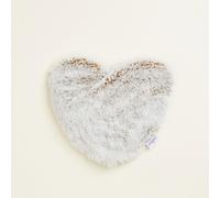 Warmies Microwavable Heart Heat Pad Marshmallow Beige
