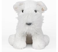 Warmies Microwavable Plush Westie, Heatable Weighted Heat Pad, Lightly Scented with French Lavender - Large