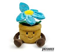 Warmies Microwavable Soft Toy Large Blue Flower Heat Or Cool Lavender Wheat Bag