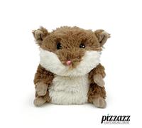 Fully Microwavable Lavender Scented Toy Cozy Plush BROWN HAMSTER - Warmies