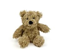 Warmies Mini Plush Brown Curly Bear Microwavable Weighted Teddy, Lavender Scented, Hot Or Cold For Relaxation & Relief