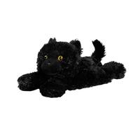 Warmies Plush Black Cat Microwavable Weighted Teddy with French Lavender Scent, Hot or Cold for Cool Relaxation and Warm Relief