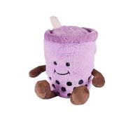 Warmies Plush Boba Microwavable Weighted Teddy with French Lavender Scent, Hot or Cold for Cool Relaxation and Warm Relief