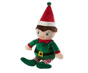 Warmies Plush Boy Elf Microwavable Weighted Teddy with French Lavender Scent, Hot or Cold for Cool Relaxation and Warm Relief