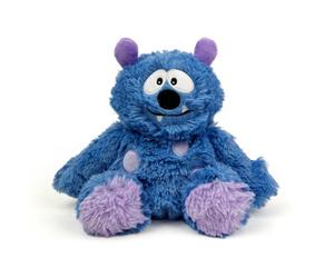Warmies Plush Bright Blue Monster Microwavable Weighted Teddy, Lavender Scented, Hot Or Cold For Relaxation & Relief