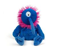 Warmies Plush Bright Blue & Pink Monster Microwavable Weighted Teddy, Lavender Scented, Hot Or Cold For Relaxation & Relief