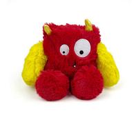 Warmies Plush Bright Red Monster Microwavable Weighted Teddy, Lavender Scented, Hot Or Cold For Relaxation & Relief