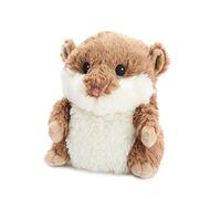 Warmies Plush Brown Hamster Microwavable, Weighted Plush Teddy Lightly Scented with French Lavender, Microwavable Heat Pad Suitable for All Ages
