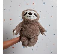 Warmies Cozy Plush Brown Sloth Microwave Heatable Toy