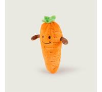 Warmies Carrot Plush Toy, Large Size, Fully Microwave Safe and Weighted Cuddly Toy for Anxiety, Cool in The Freezer or Heat in The Microwave, Soft Heat Cushion