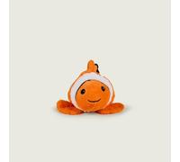 warmies Clown Fish Plush Toy, Large Size, Fully Microwave Safe and Weighted Cuddly Toy for Anxiety, Cool in The Freezer or Heat in The Microwave, Soft Heat Cushion