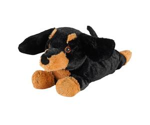 Warmies Plush Dachshund Microwavable, Hot or Cold Plush Teddy for Relaxation and Warm Relief, Weighted Teddy with French Lavender Scent