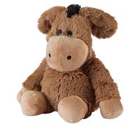 Warmies Plush Donkey Microwavable, Heatable Cuddly Teddy Lightly Scented with French Lavender, Hot or Cold for Relaxation and Warm Relief