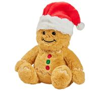 Warmies Plush Gingerbread Man Large in Brown | Size: 100g Warmies Brown 100g