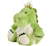 Warmies Plush Green Dinosaur Microwavable Weighted Teddy with French Lavender Scent, Hot or Cold for Cool Relaxation and Warm Relief